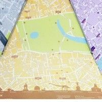 Парасолька Fulton Brollymap L761 - 022498 карта Лондона